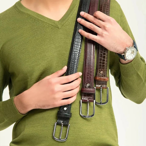 How to Spot Quality Leather in Men's Belts - FountainEarth