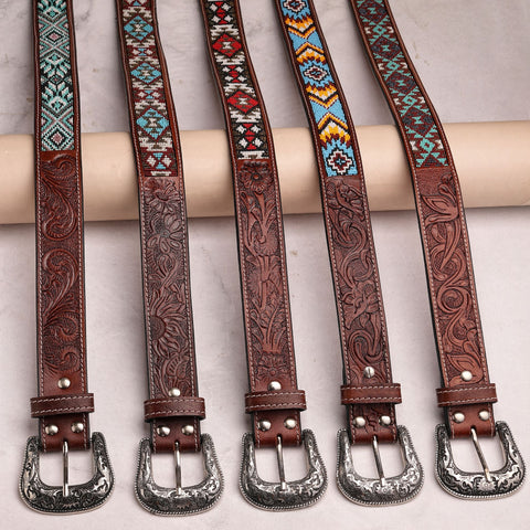 Gaucho-Inspired Beaded Belts