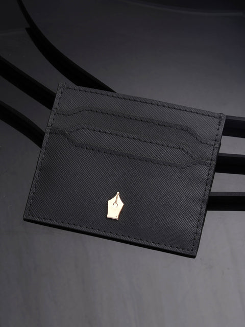 FountainEarth Signature Slim Leather Card Holder for Men