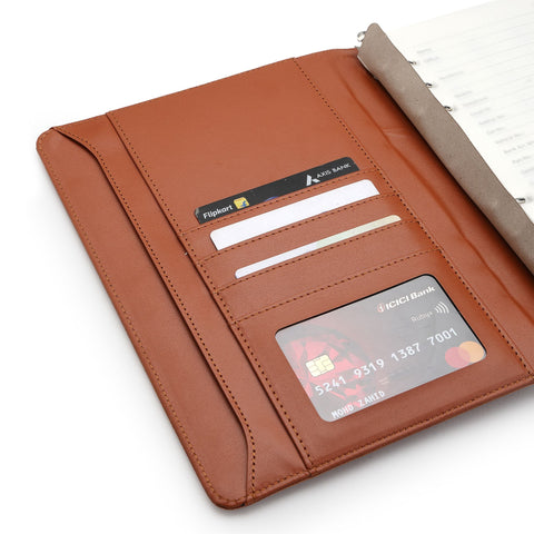 FountainEarth Smart Diary – Tan Edition | Where Craft Meets Innovation