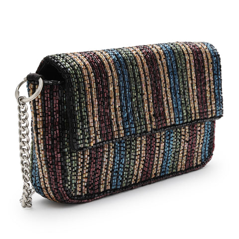 FountainEarth Aurora Beaded Evening Sling — Crafted Radiance, Redefined