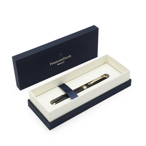 FountainEarth Signature Noir Pen — The Art of Precision