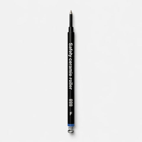 Royal Black Metal Roller Ball Pen with Magnetic Closure_ FountainEarth