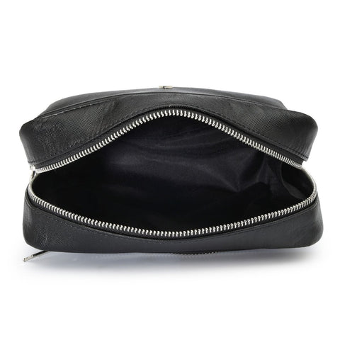 Arista Natural Leather Travel Pouch for Men and Women - FountainEarth