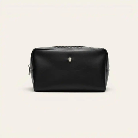 Arista Travel Pouch — Saffiano Leather, Cables + Toiletries Organiser - FountainEarth