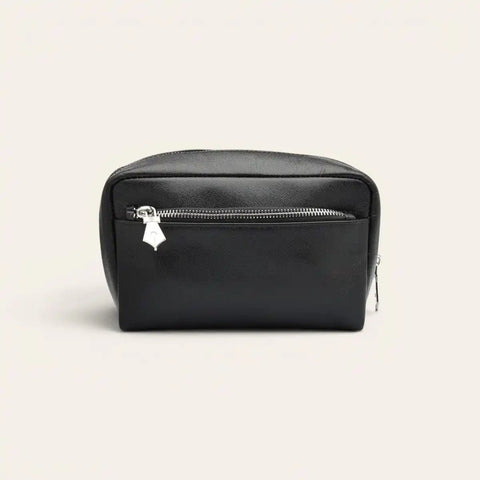 Arista Travel Pouch — Saffiano Leather, Cables + Toiletries Organiser - FountainEarth