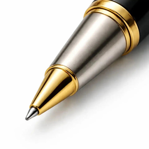 Ashoka Emblem Prestige Brass Metal Pen - FountainEarth