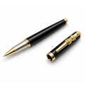 Ashoka Emblem Prestige Brass Metal Pen - FountainEarth