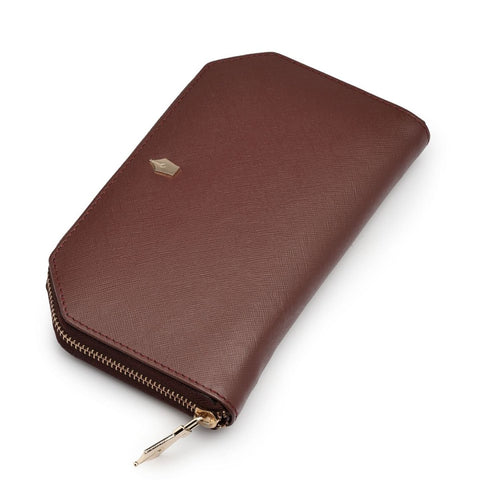 Aura Natural Leather Slim Wallet - FountainEarth