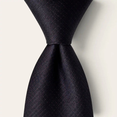 Blue Polka Dot Tie Set — Tie, Pocket Square, Cufflinks - FountainEarth