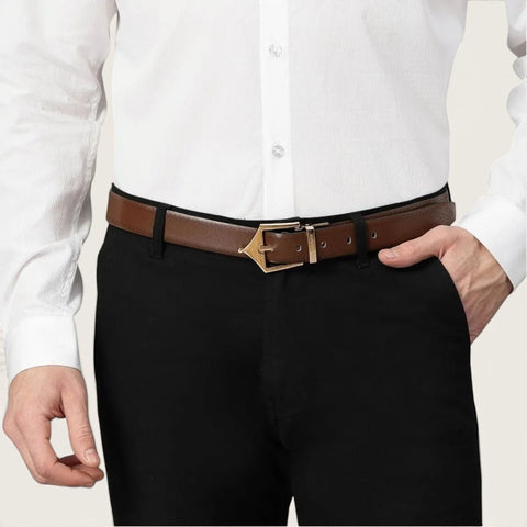 Classic Brogue Belt - FountainEarth
