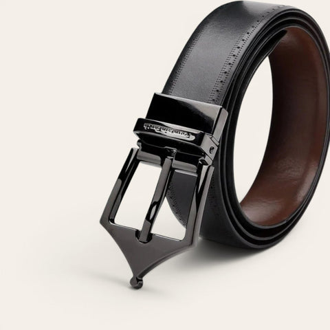 Classic Brogue Belt - FountainEarth