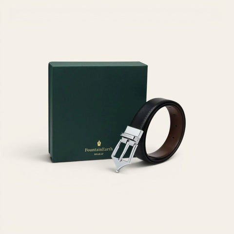 Classic Brogue Belt - FountainEarth