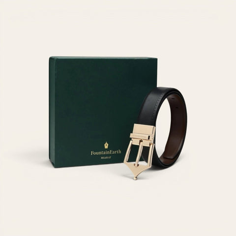 Classic Brogue Belt - FountainEarth
