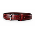 Classic Croco Print Leather Belt for Men - FountainEarth