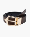 Classic Reversible Formal Belt (Chestnut Gold) - FountainEarth