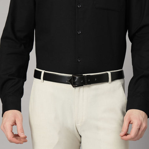 Classic Reversible Formal Belt (Midnight Noir) - FountainEarth