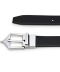 Classic Reversible Formal Belt (Midnight Silver) - FountainEarth
