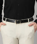 Classic Reversible Formal Belt (Midnight Silver) - FountainEarth