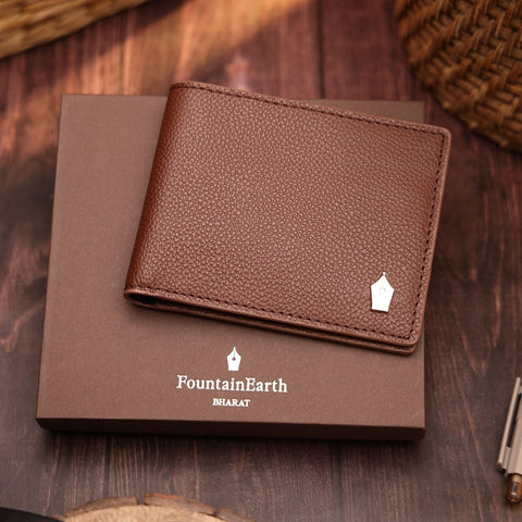 Classic Ultra Slim Bifold Leather Wallet - FountainEarth