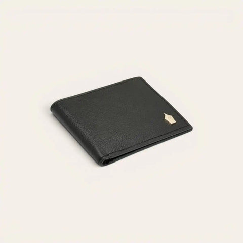 Classic Ultra Slim Bifold Wallet for Men — Pebbled, 8 Cards - FountainEarth