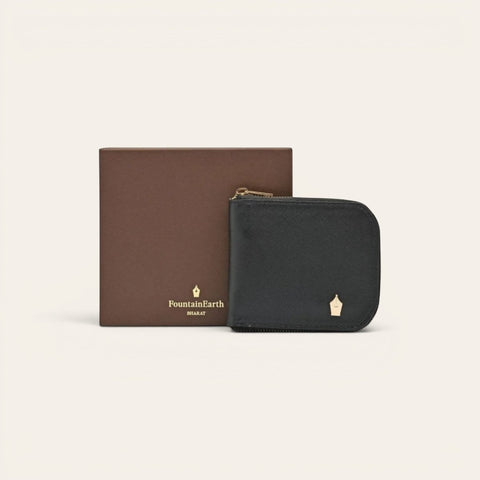 Compact Zip Wallet - FountainEarth
