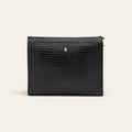 Croco Compact Sling Bag — Machine - Embossed Croco, Hands - Free - FountainEarth