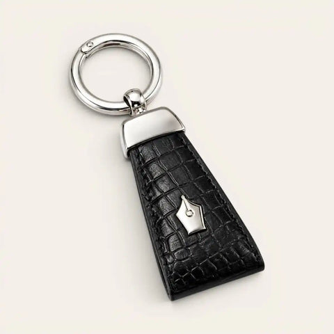 Croco Leather 4 - Piece Gift Set for Men — Wallet, Card Holder, Keyring, Brass Pen - FountainEarth