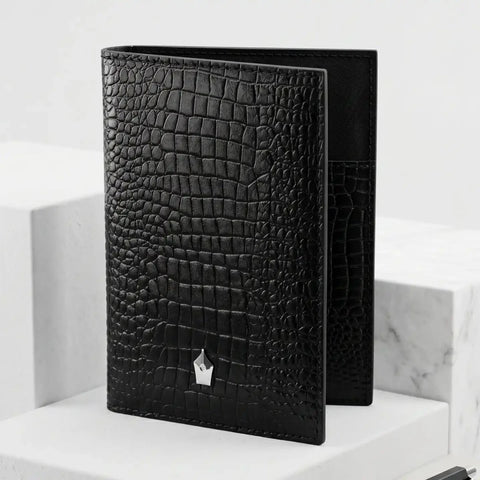 Croco Passport & Travel Wallet - FountainEarth