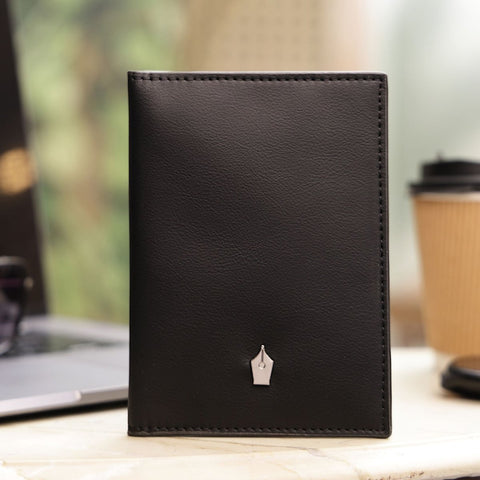 EcoPassport Recycled Leather Passport Cover for Men and Women - FountainEarth