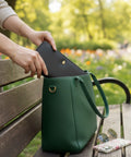 Esme Zipper Wallet — Crafted in Genuine Leather, Designed for Timeless Sophistication - FountainEarth