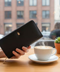 Esme Zipper Wallet — Crafted in Genuine Leather, Designed for Timeless Sophistication - FountainEarth