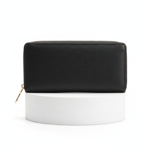 Esme Zipper Wallet — Crafted in Genuine Leather, Designed for Timeless Sophistication - FountainEarth