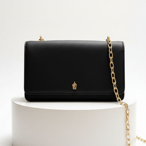 Eterna Recycled Leather Sling Bag - FountainEarth