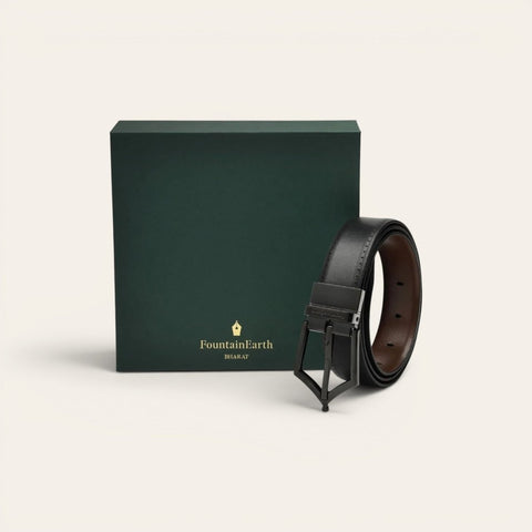 Executive Brogue Belt - FountainEarth