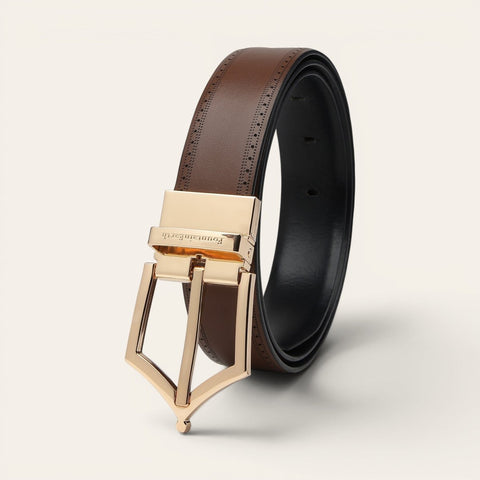Executive Brogue Belt - FountainEarth