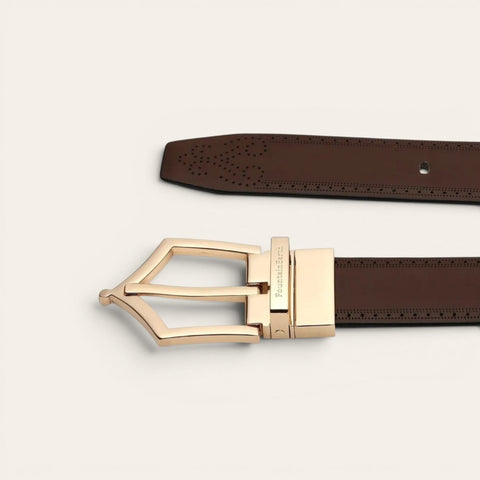 Executive Brogue Belt - FountainEarth