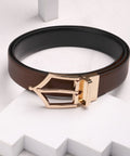 Executive Reversible Formal Belt (Chestnut Gold) - FountainEarth