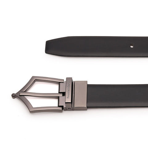 Executive Reversible Formal Belt (Midnight Noir) - FountainEarth