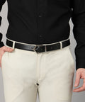 Executive Reversible Formal Belt (Midnight Silver) - FountainEarth