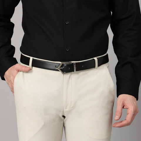 Executive Reversible Formal Belt (Midnight Silver) - FountainEarth