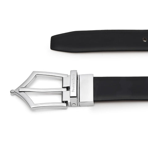 Executive Reversible Formal Belt (Midnight Silver) - FountainEarth
