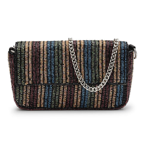 FountainEarth Aurora Beaded Evening Sling — Crafted Radiance, Redefined - FountainEarth