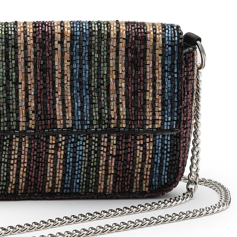 FountainEarth Aurora Beaded Evening Sling — Crafted Radiance, Redefined - FountainEarth