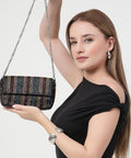 FountainEarth Aurora Beaded Evening Sling — Crafted Radiance, Redefined - FountainEarth