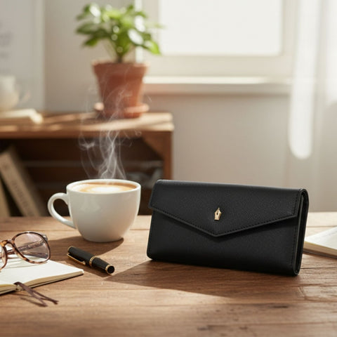 FountainEarth Cater Women’s Wallet – Natural Leather Edition - FountainEarth