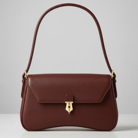 FountainEarth Inkwell Shoulder Bag - Where Heritage Meets Modern Elegance - FountainEarth