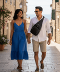 FountainEarth Quill Travel Bag - Sustainable Luxury Crossbody for Effortless Journeys - FountainEarth