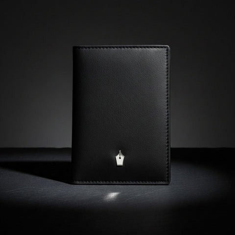 FountainEarth Recycled Leather Passport Cover - Sustainable Luxury for Modern Travel - FountainEarth