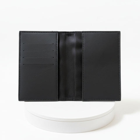 FountainEarth Recycled Leather Passport Cover - Sustainable Luxury for Modern Travel - FountainEarth